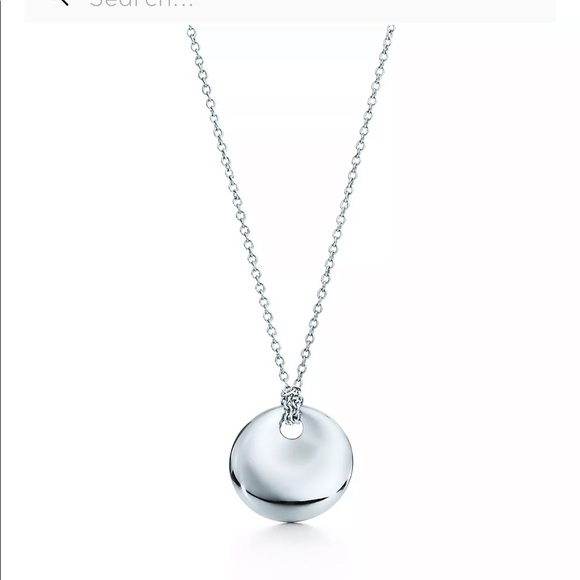 Elsa Peretti Round pendant in sterling silver